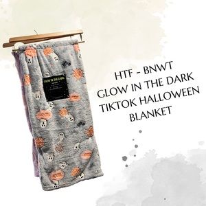 Glow In the dark Halloween Blanket